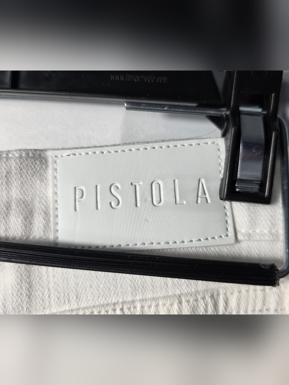 Pistola White Distressed Denim Cutoff Shorts  28 Or Women's 6 Designer Preppy - Picture 7 of 7
